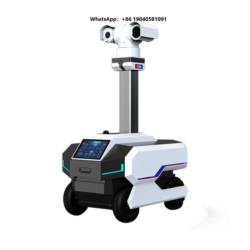 Robot Wheel - Four-Wheel Steel Security Inspection Robot IP54
