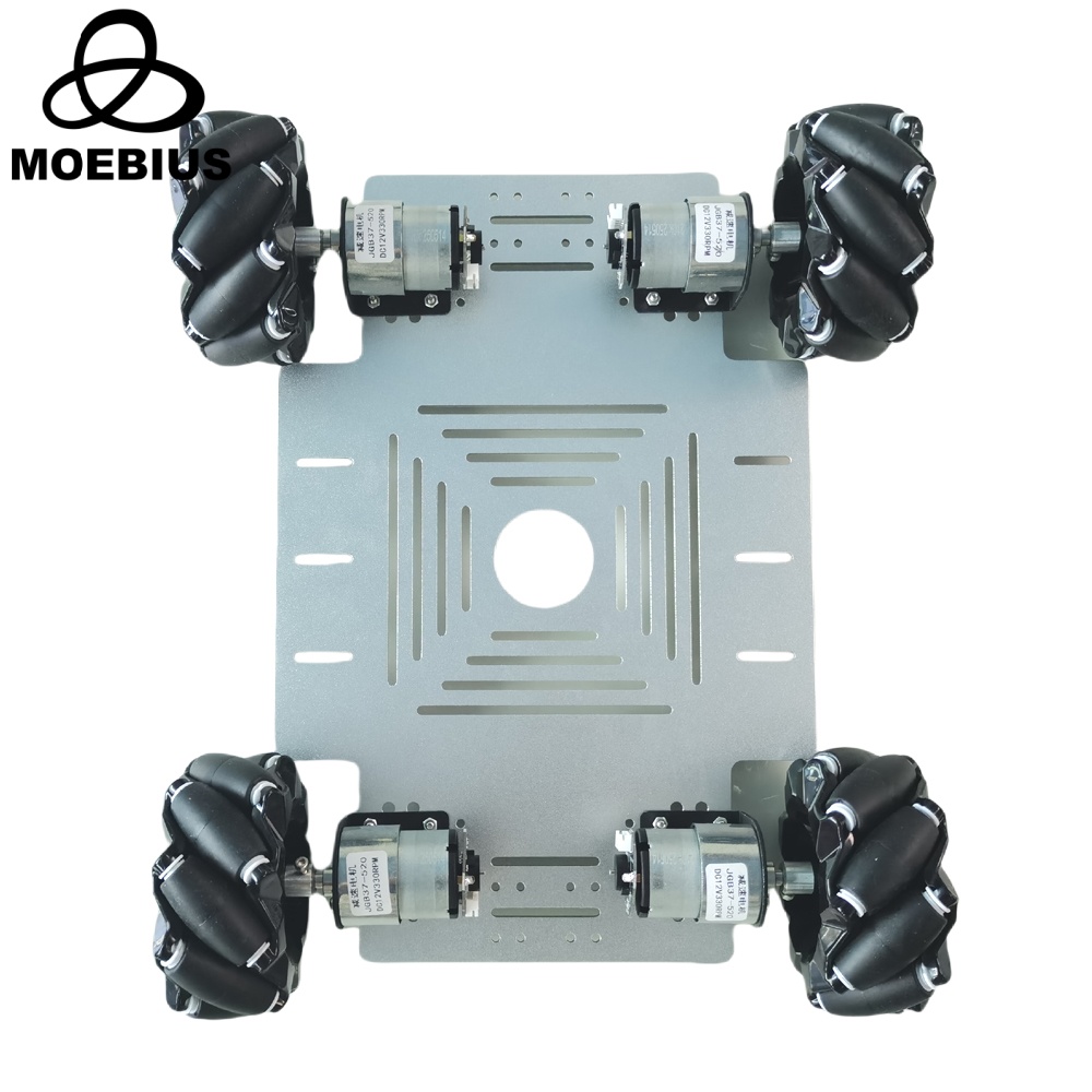 Robot Arm Kit - MOEBIUS 26KG Load 4WD Mecanum Wheel
