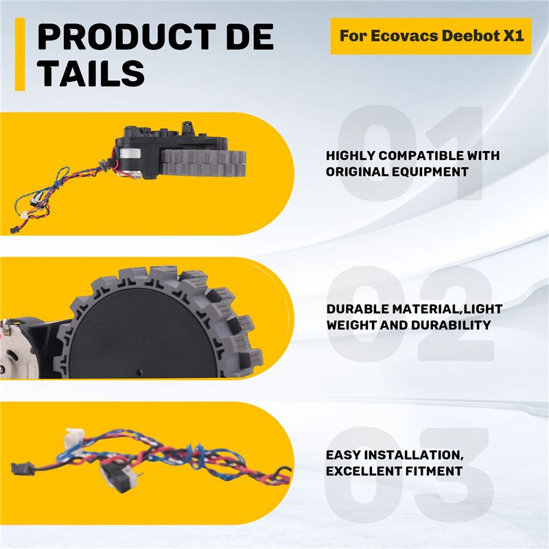 Omni Wheel - ABJI-Vacuum Drive Traveling Wheel For Ecovacs