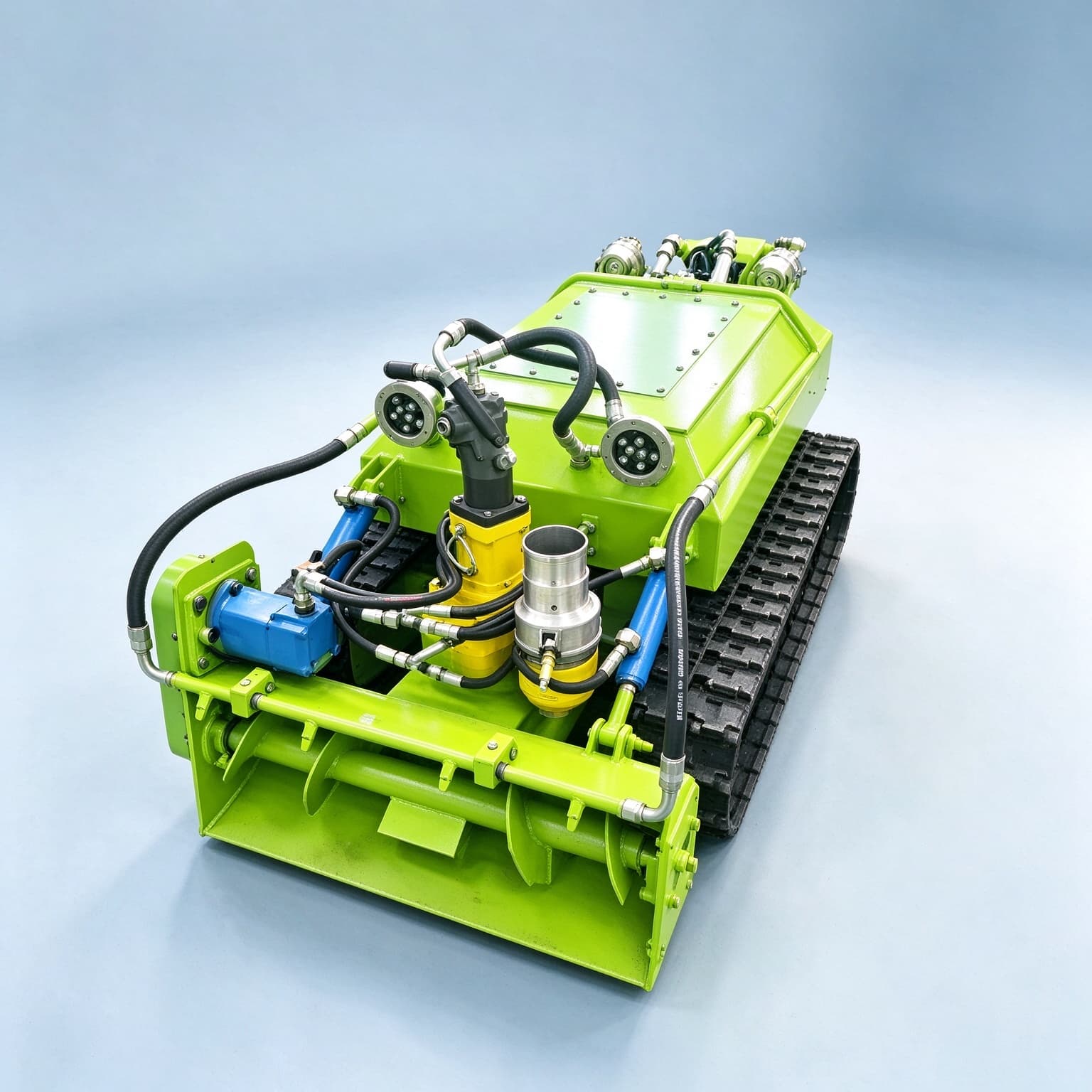 Tracked Robot Chassis - Dredging Robot Hydraulic Crawler Tracked Chassis