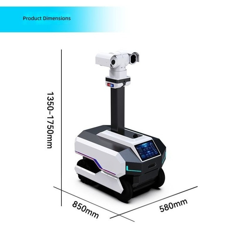 Four-Wheel Steel Security Insp - Robot Wheel review and price