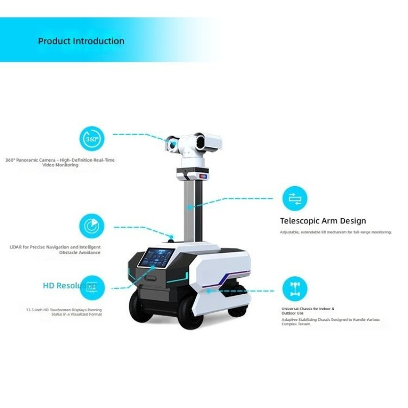 Four-Wheel Steel Security Insp - Robot Wheel review and price