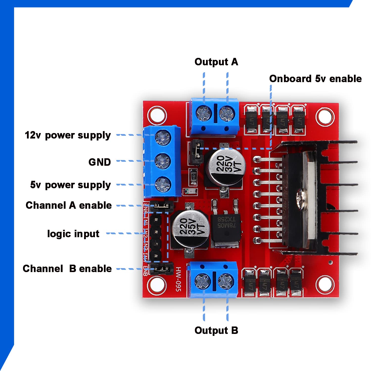 L298N Motor Drive Controller B - L298N Module review and price