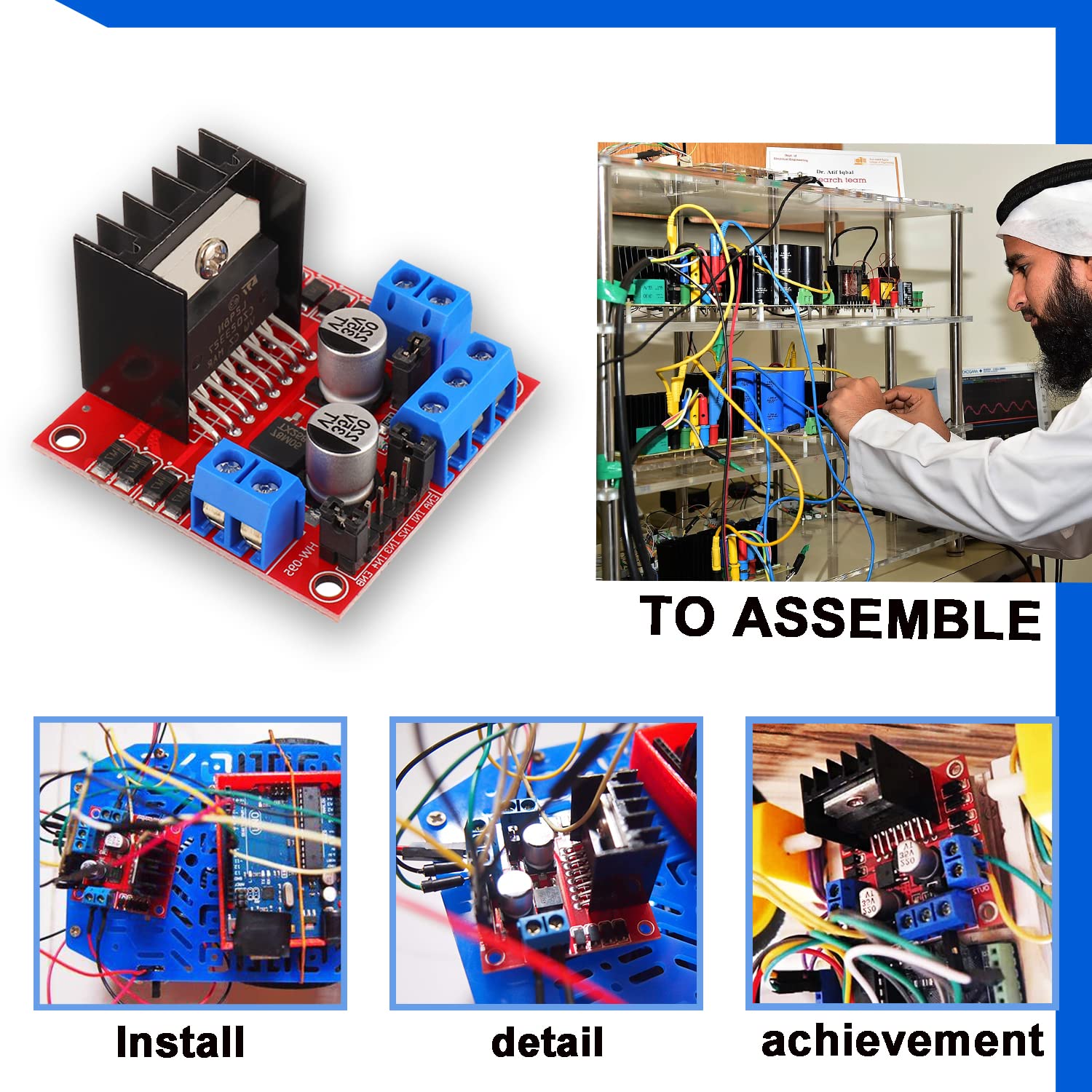 L298N Motor Drive Controller B - L298N Module review and price