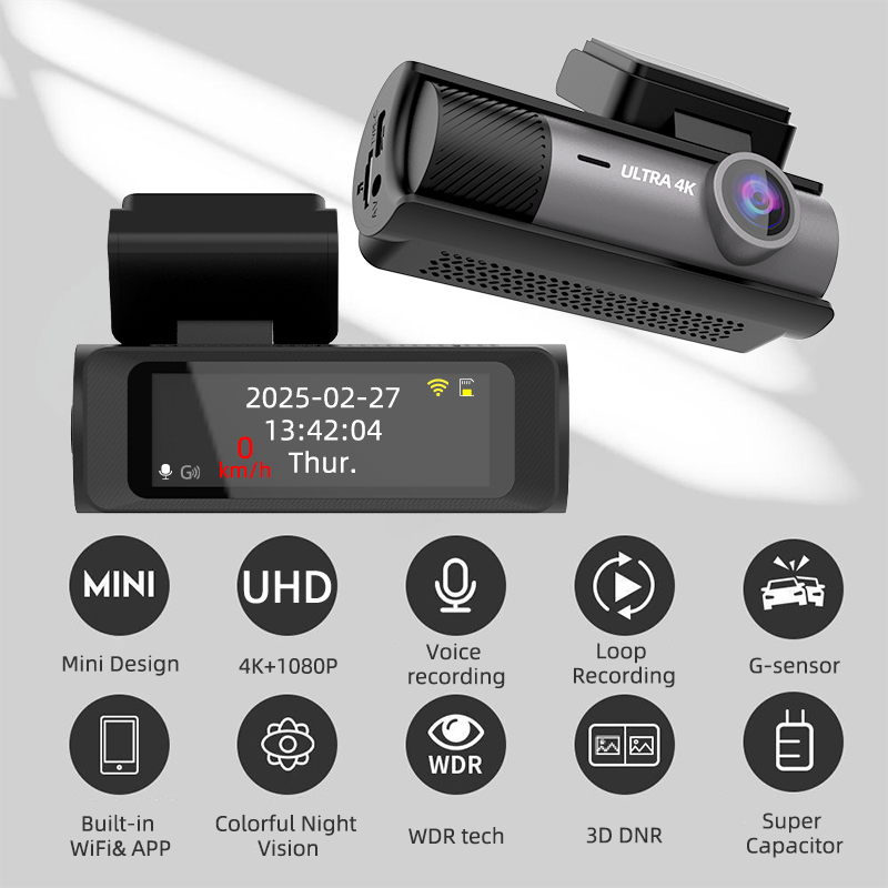 Yangood 4K Dashcam With Built- - Infrared Obstacle Sensor review and price