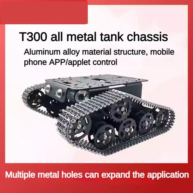Metal 2WD Tank Chassis with Pl - Robot Arm Kit review and price