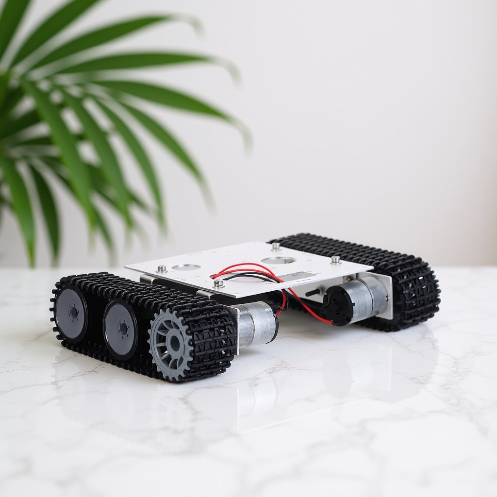 Metal Robot Tank Chassis Kit - - Tracked Robot Chassis review and price