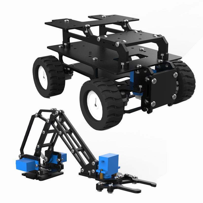 Acrylic 4WD Robot Car Motor Ac - Tracked Robot Chassis review and price