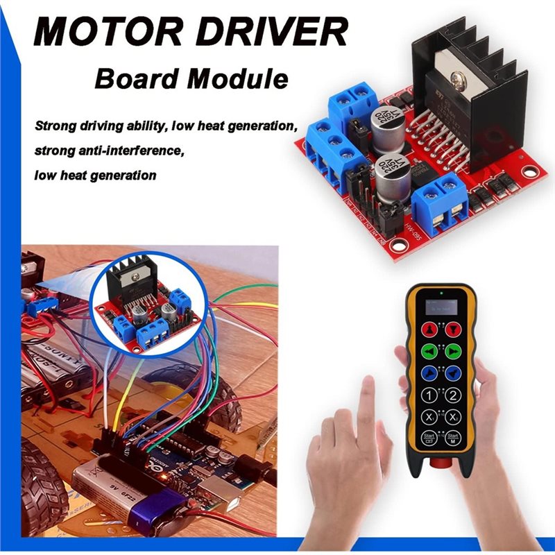 AEE7-4 Pcs L298N Motor Driver  - L298N Module review and price
