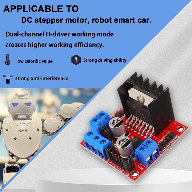 AEE7-4 Pcs L298N Motor Driver  - L298N Module review and price