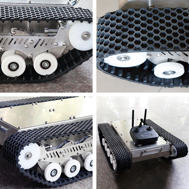 10 20kg Payload All Terrain Cr - Tracked Robot Chassis review and price