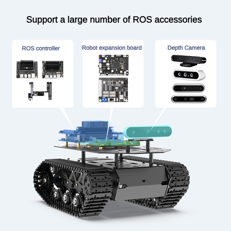 10KG Load Strong Shock Absorpt - Tracked Robot Chassis review and price