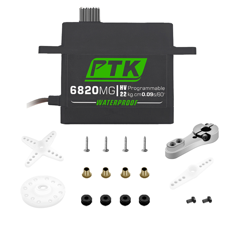 PTK servo Metal gear 20Kg 30Kg - Sg90 Servo review and price