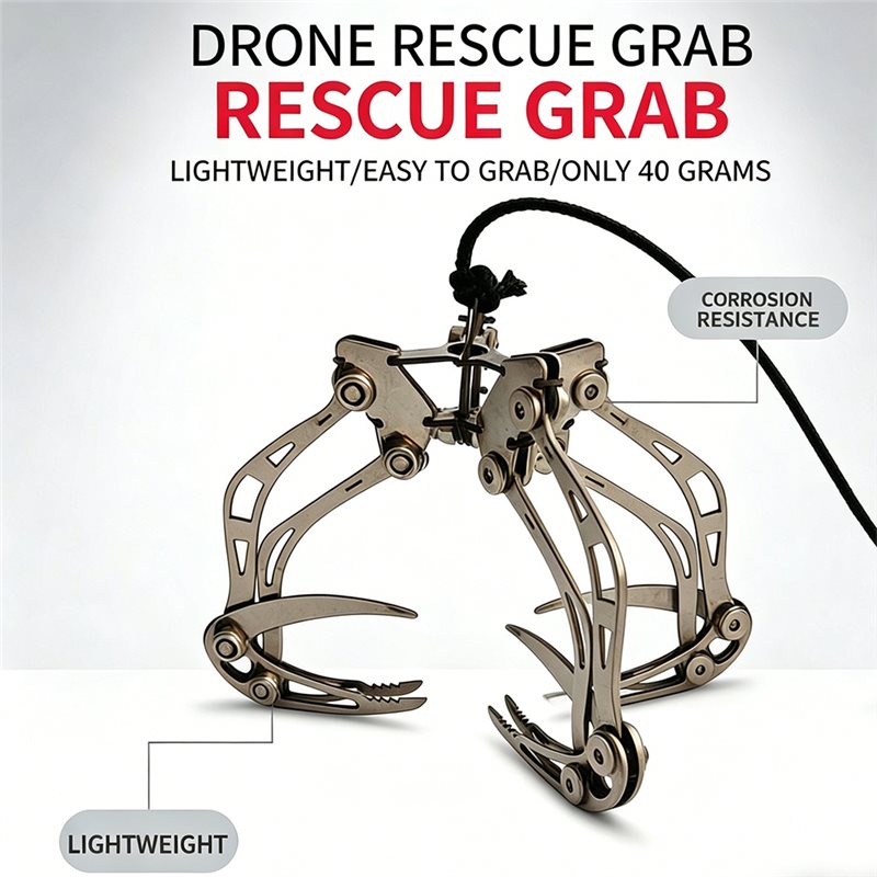 ABGI-Roof Object Grabber Drone - Robot Gripper Claw review and price